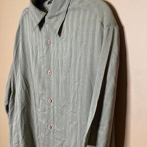 Classic Men's Short Sleeve Silk Shirt